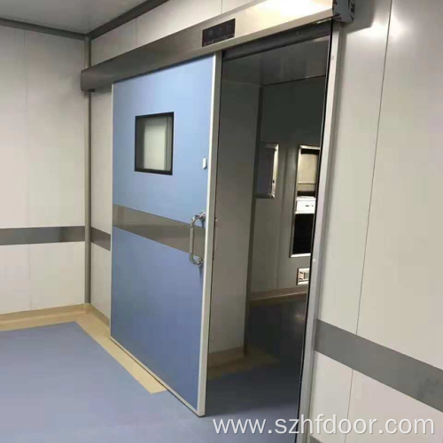 Medical translation automatic door